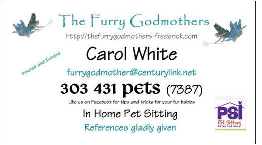 The Furry Godmother's business card